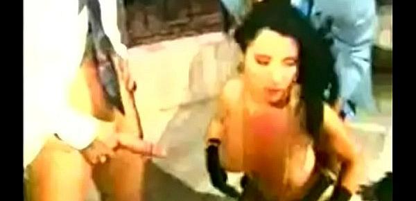  Indian Bollywood Actresses fucked by foreigners in gangbang